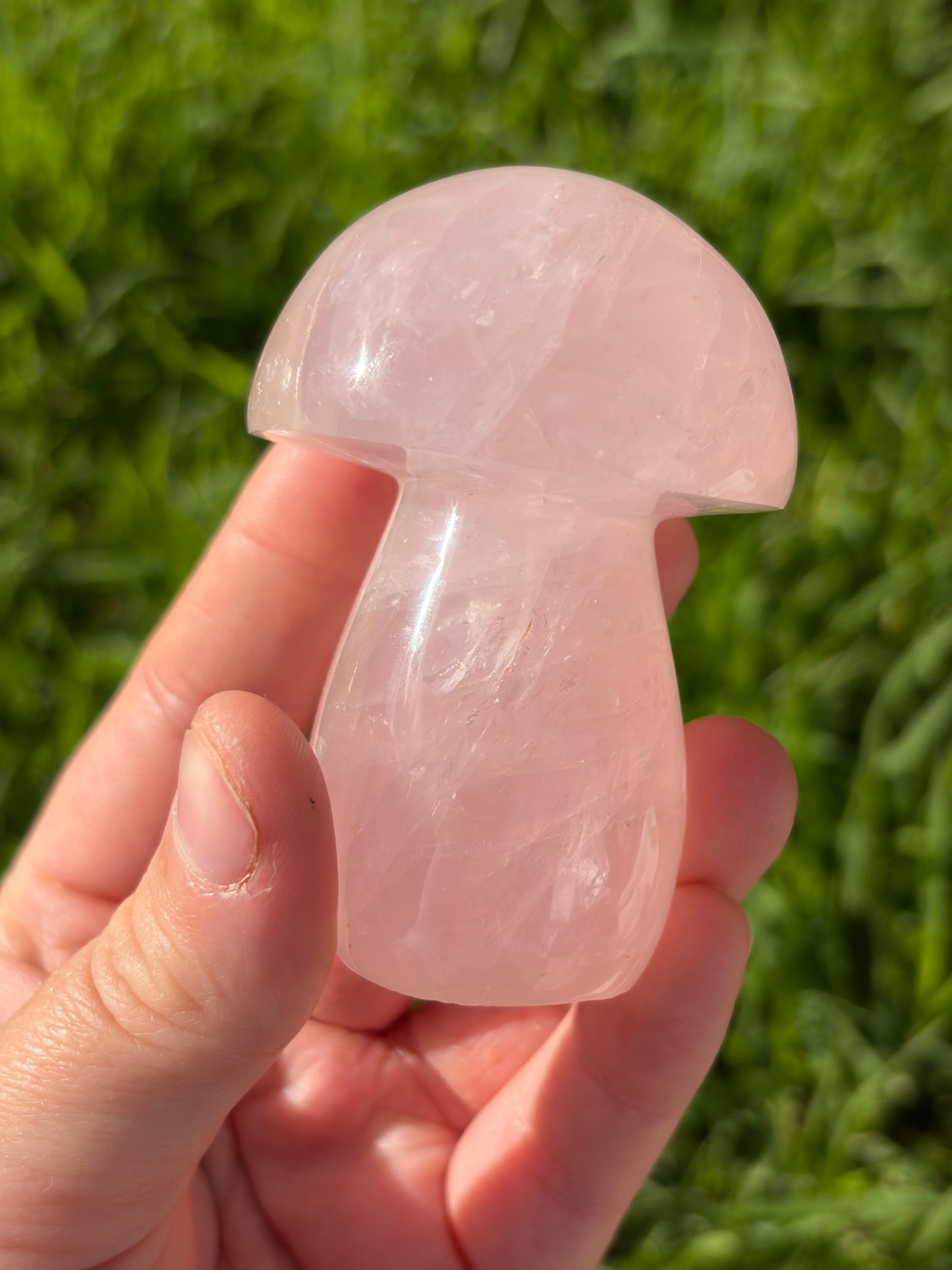 Rose Quartz Mushroom