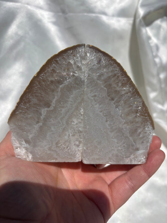 Agate Bookends