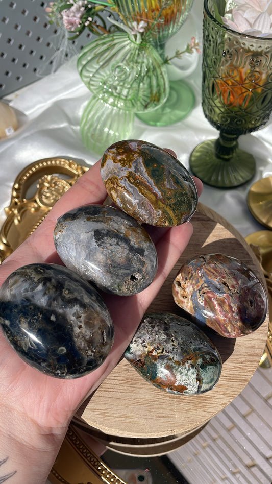 Ocean Jasper Palmstones