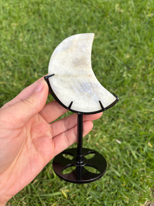 Moonstone Moon On Stand