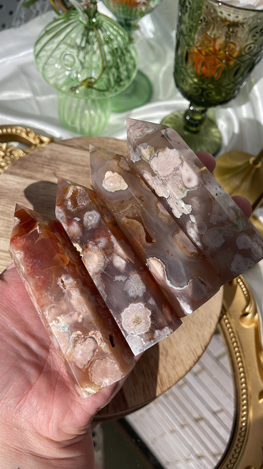 Flower Agate Points