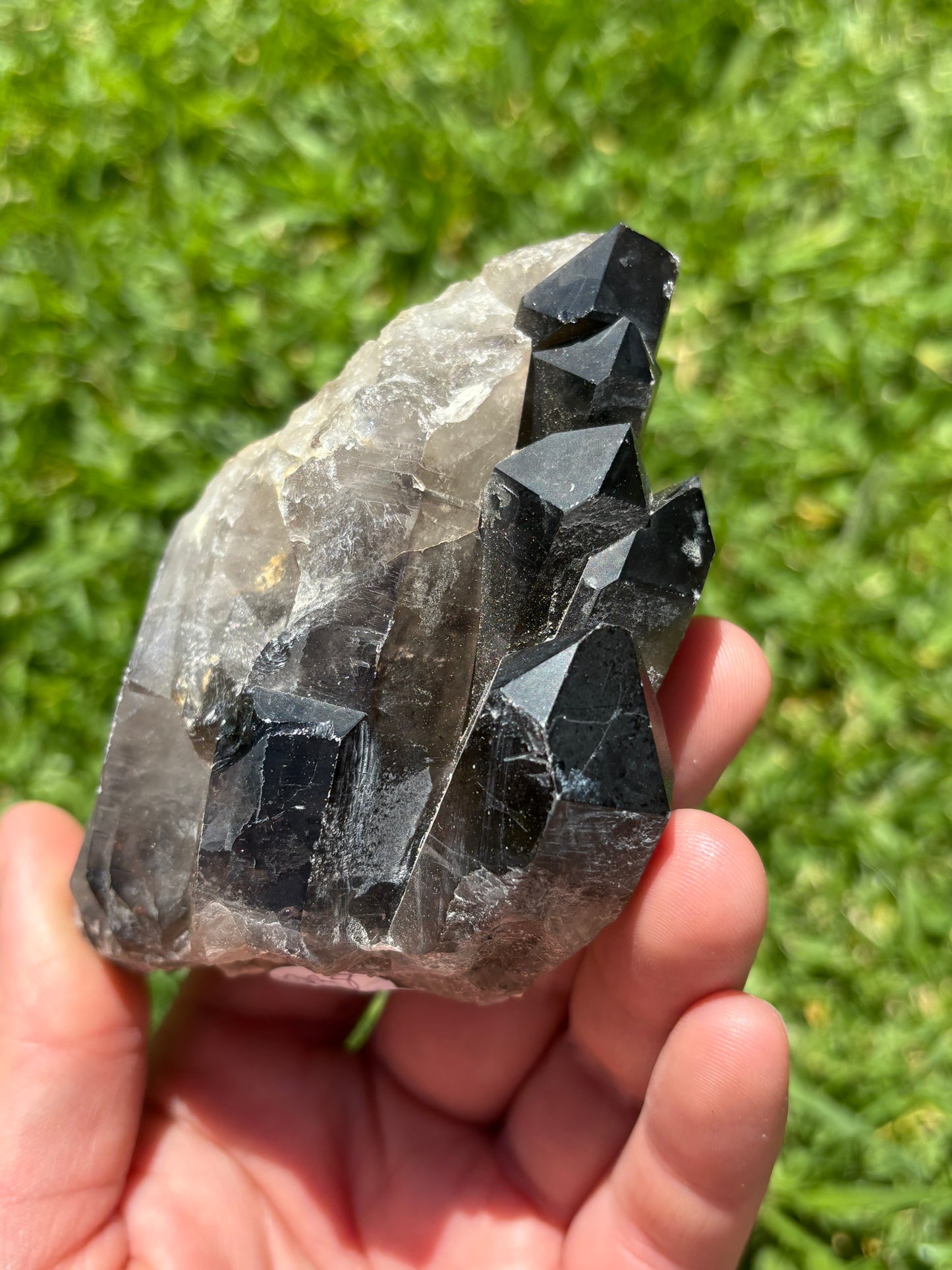 Smokey Quartz Cluster