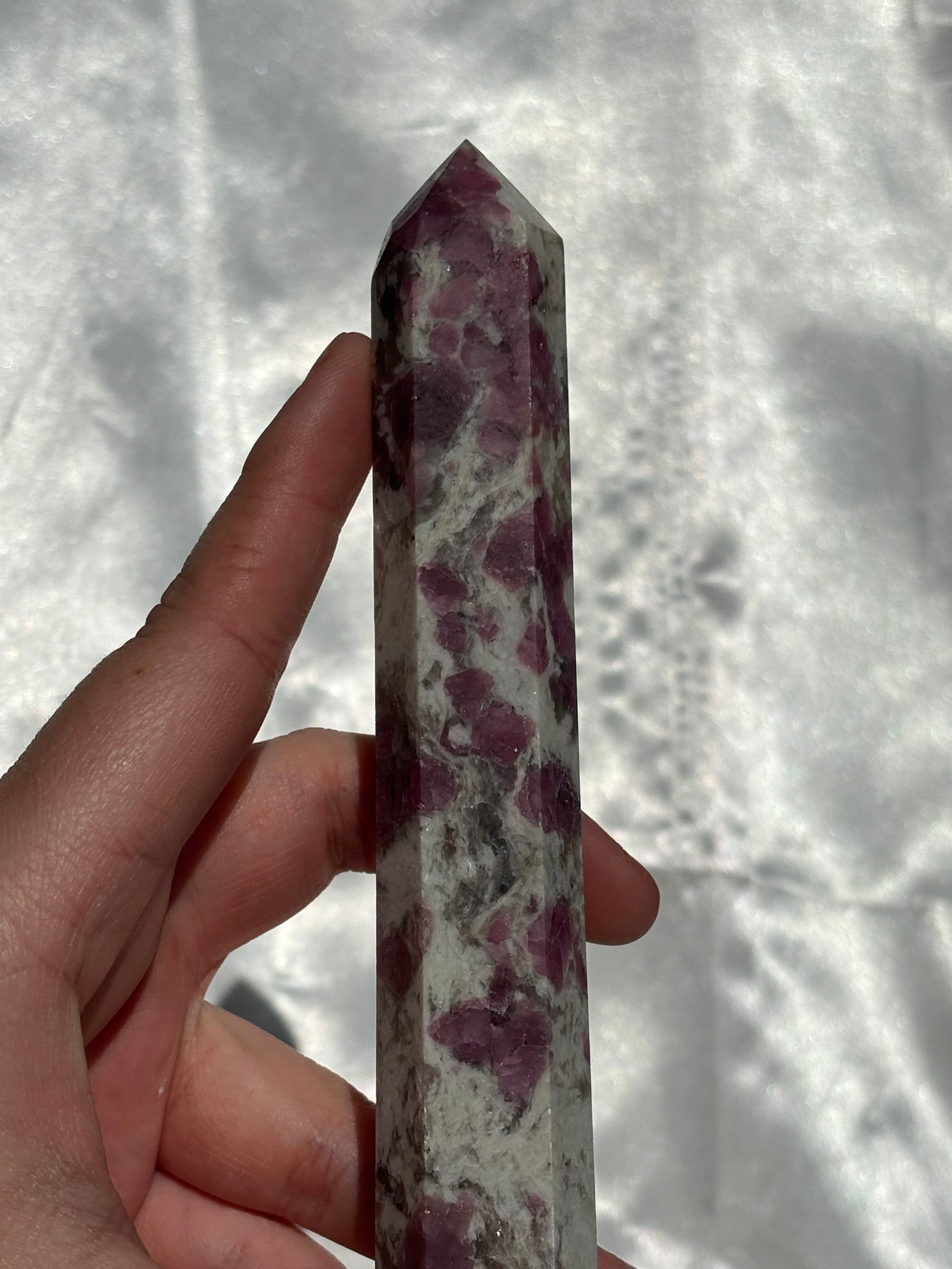 Pink Tourmaline Tower