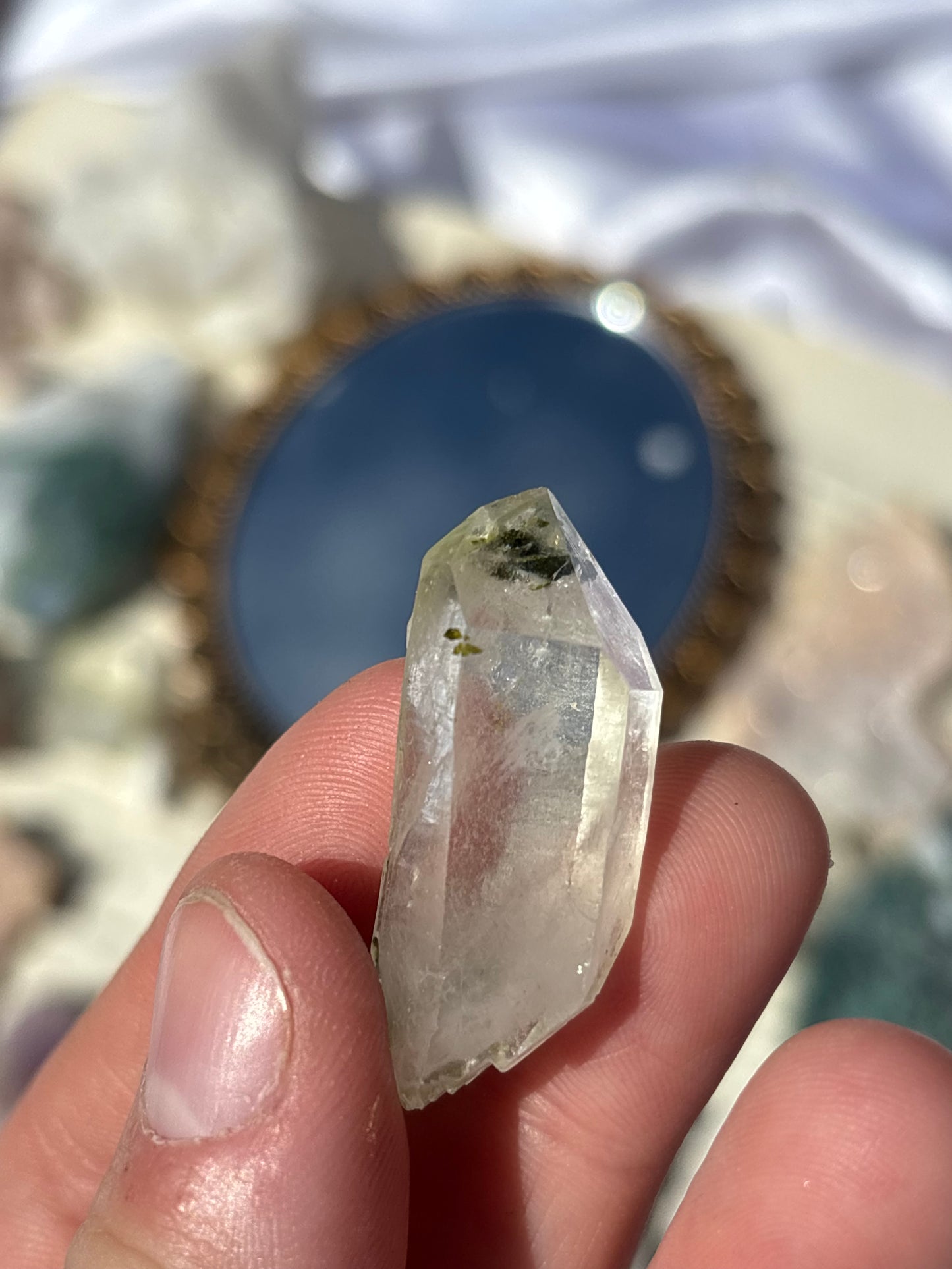 Epidote And Quartz Piece