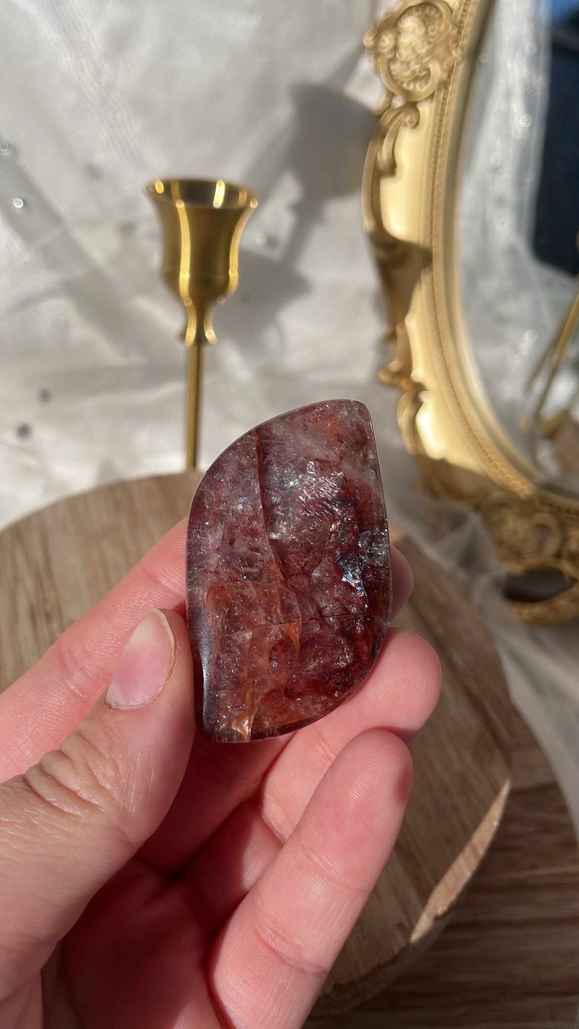 Fire Quartz Leaf