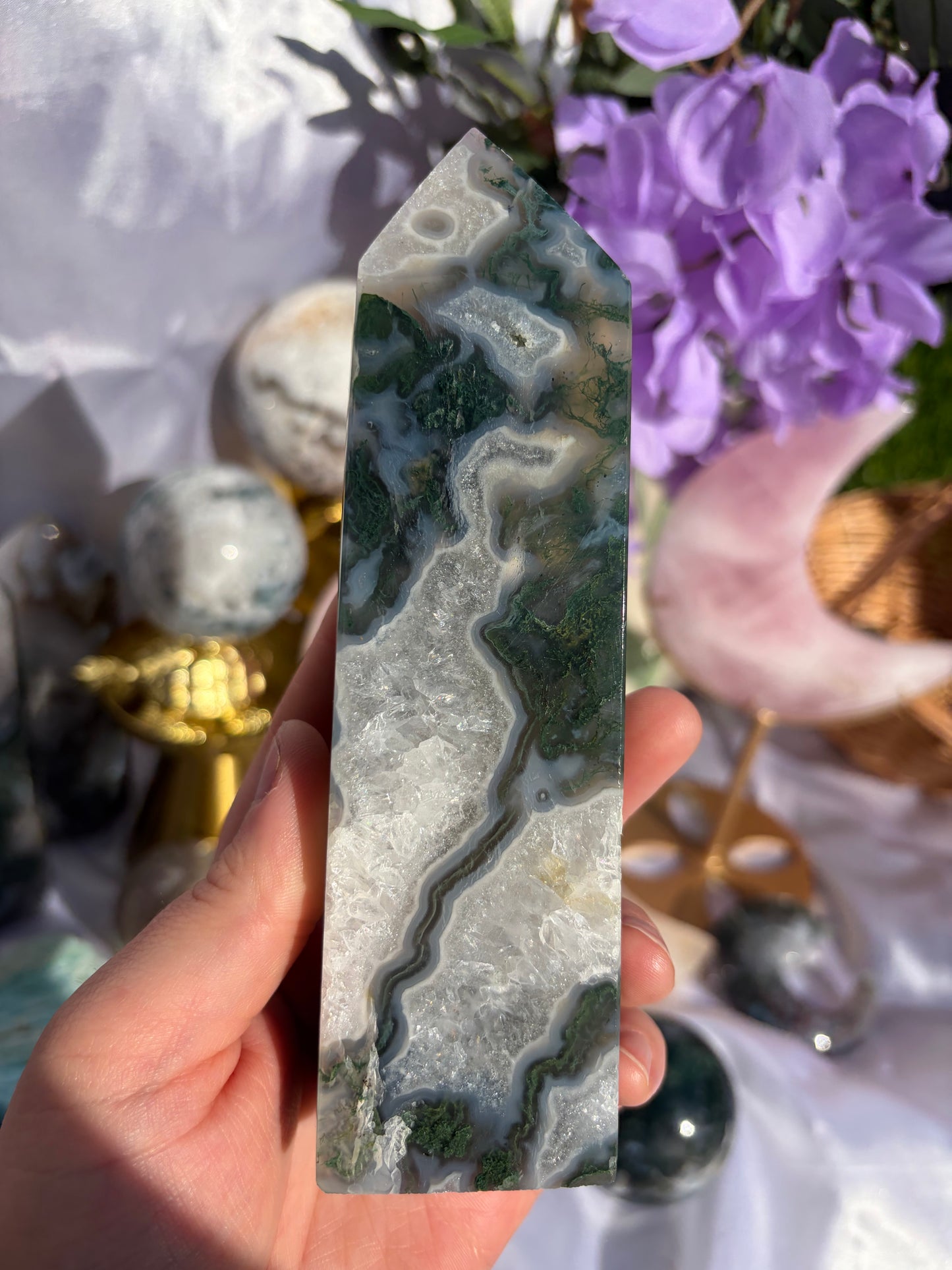 Moss Agate Tower