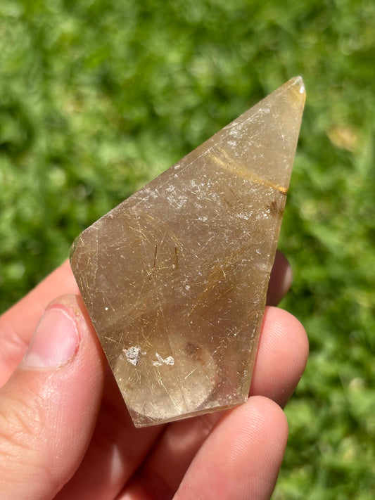 Gold Rutile Freeform