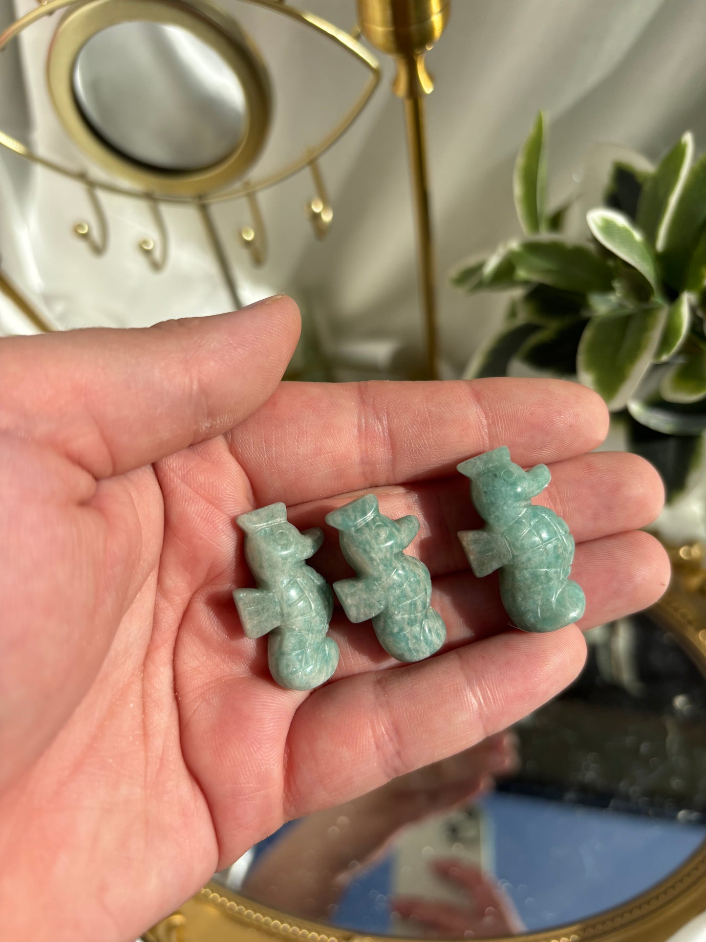 Amazonite Seahorses