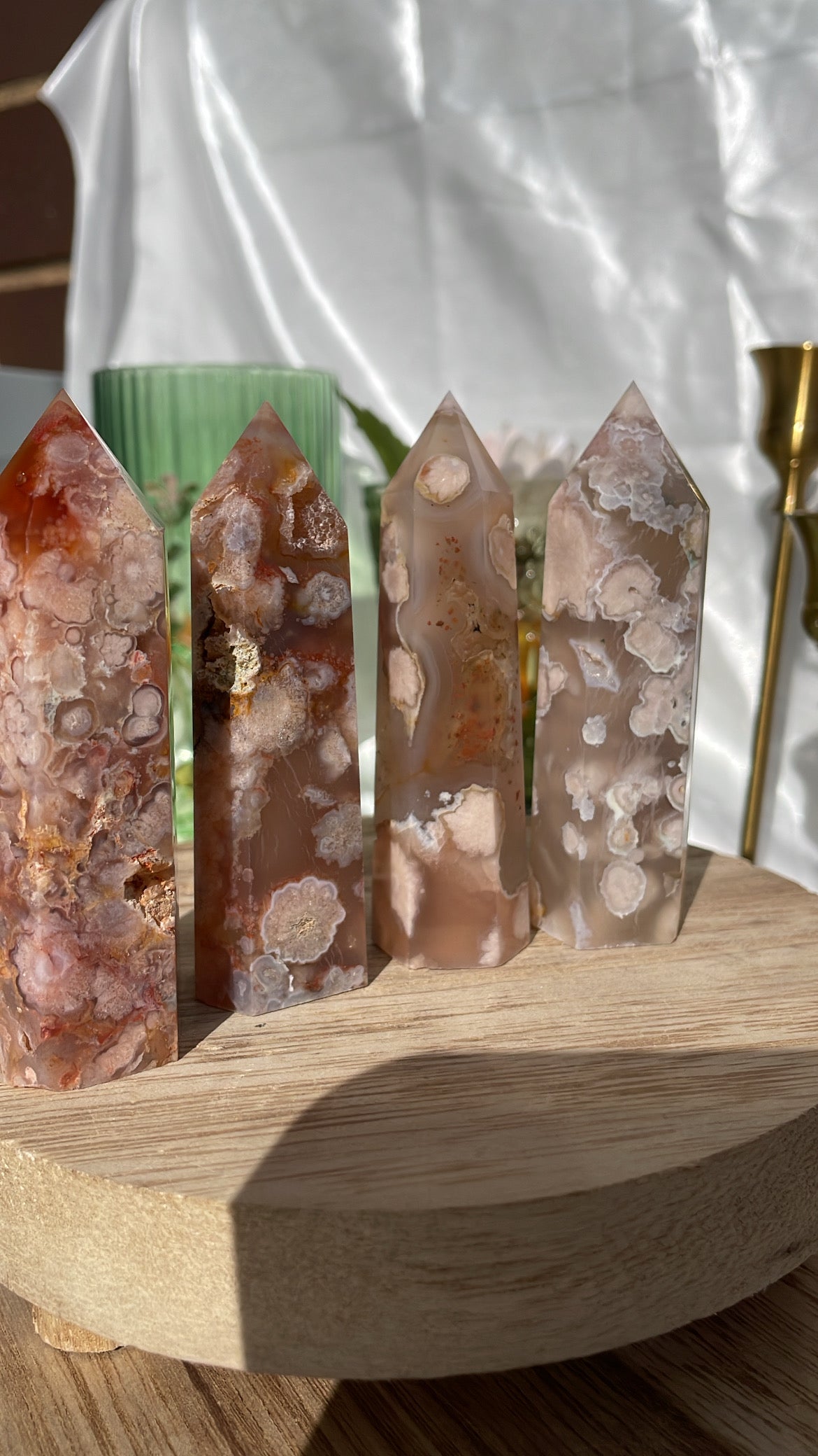 Flower Agate Points