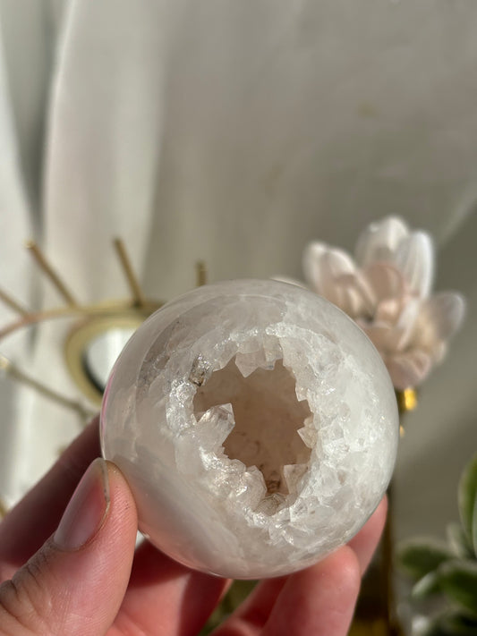 Druzy Agate Sphere