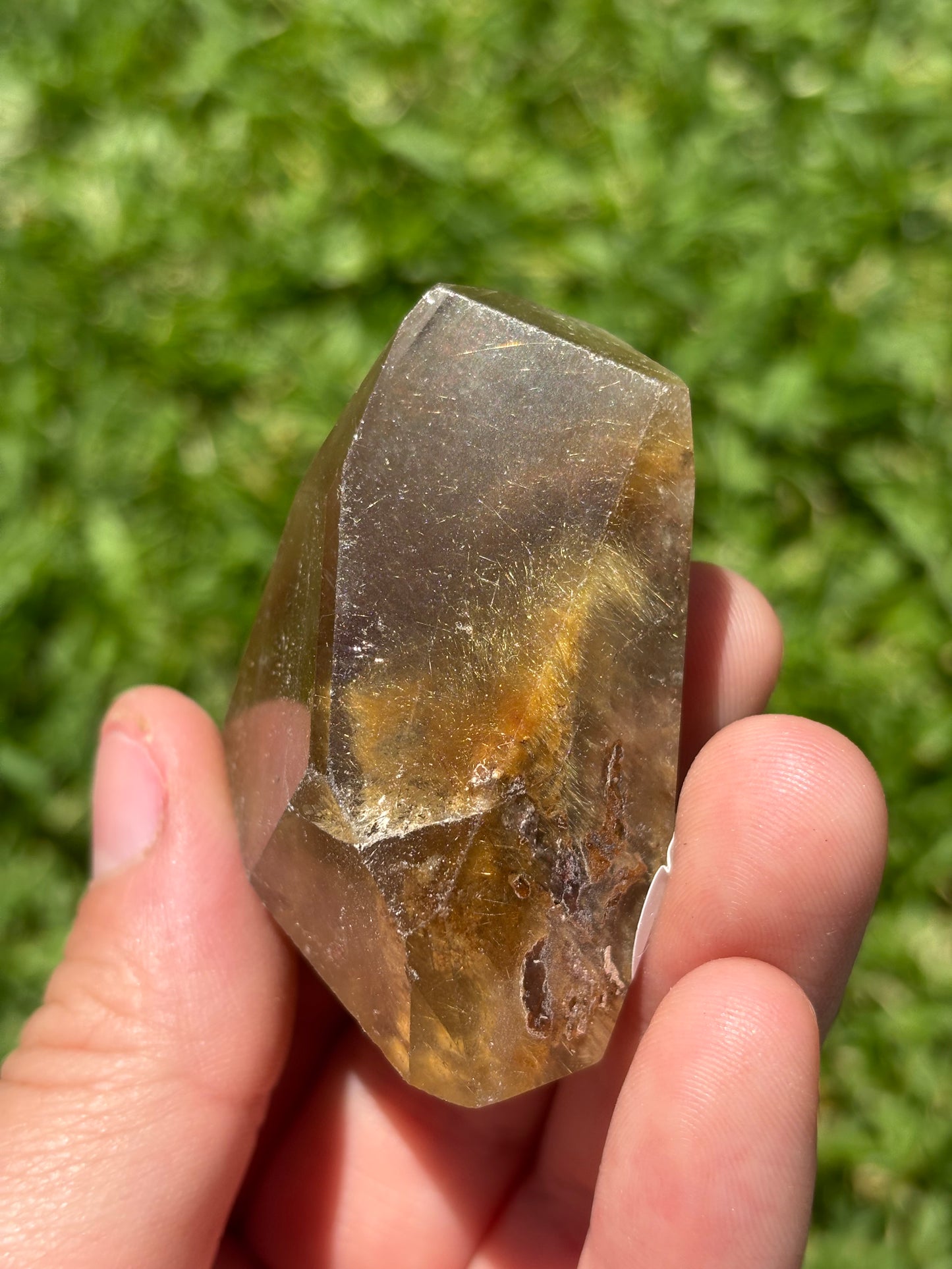 Gold Rutile Freeform