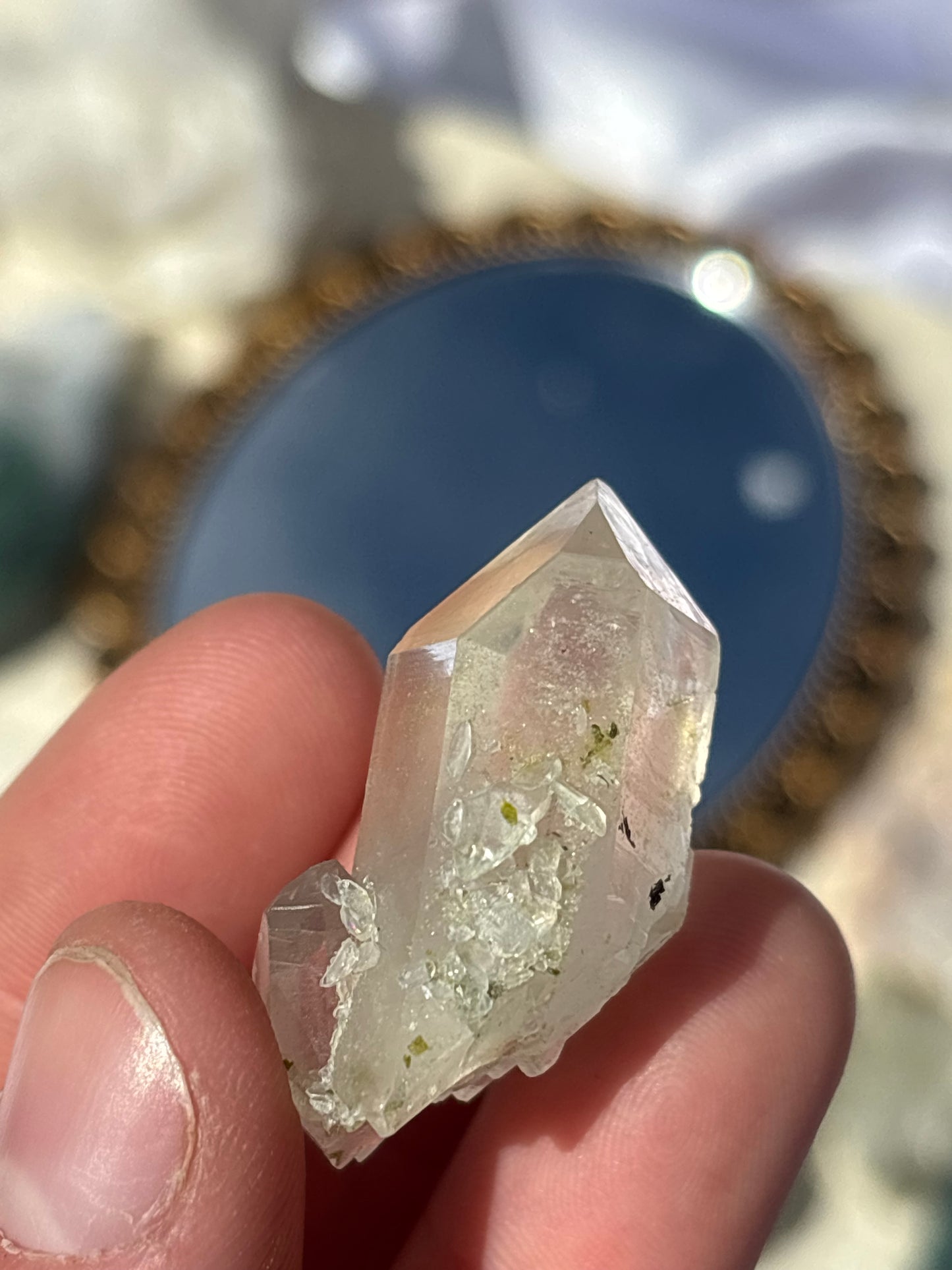 Epidote And Quartz Piece