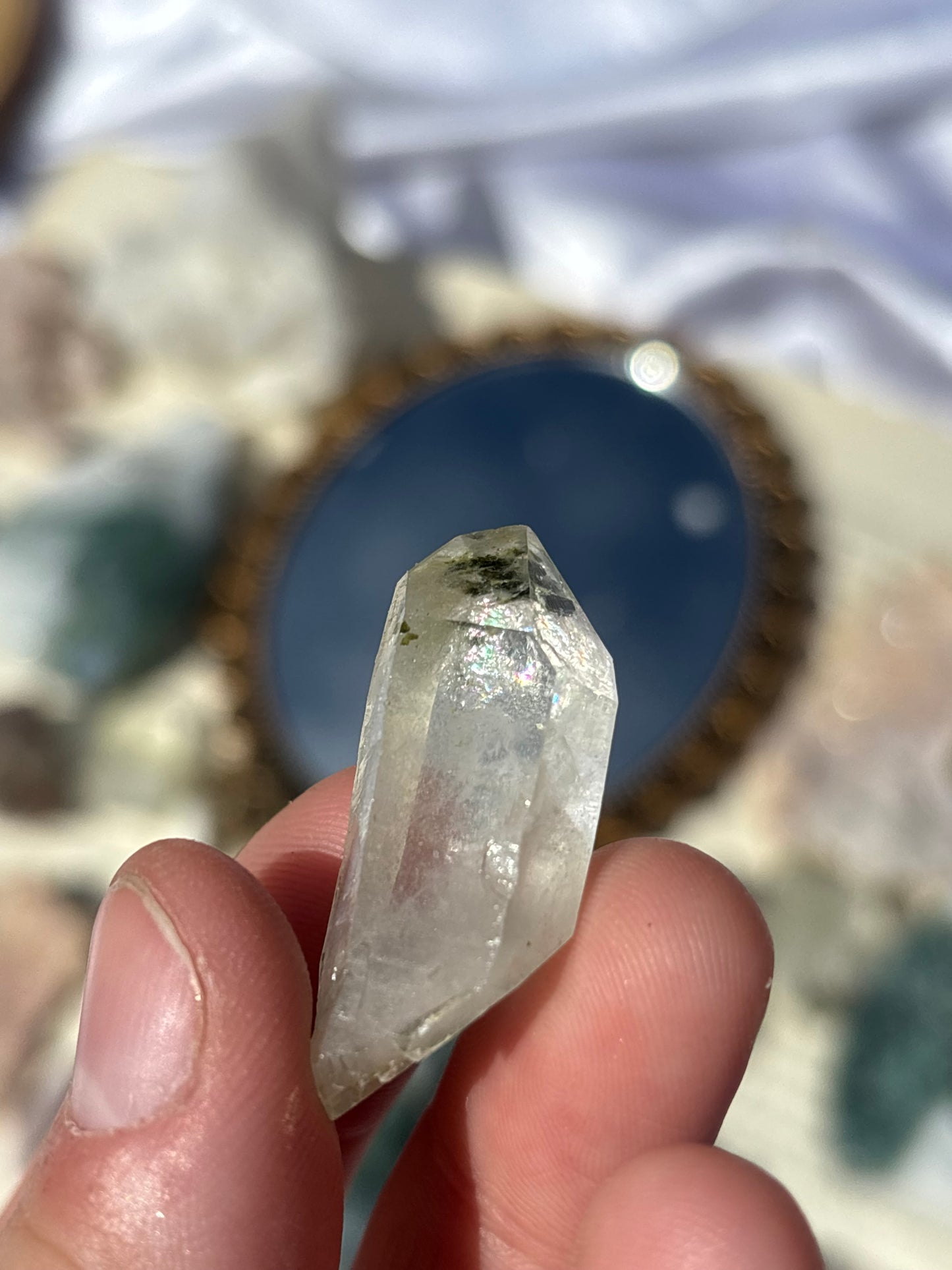 Epidote And Quartz Piece