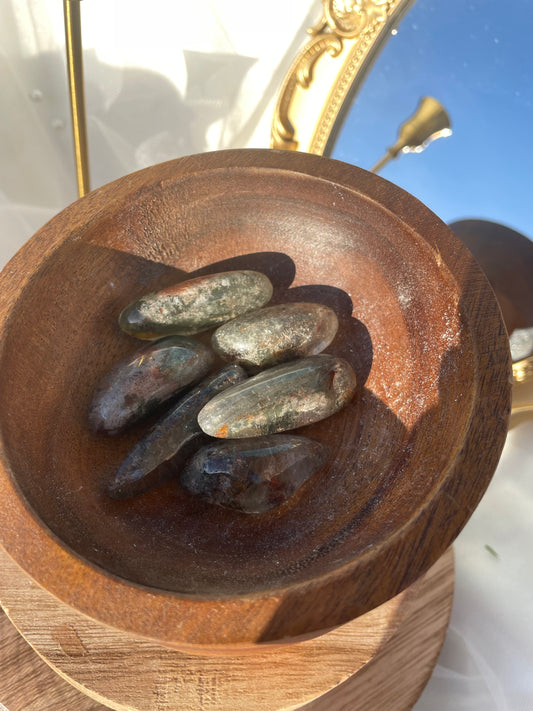 Garden Quartz/Lodolite Tumbles