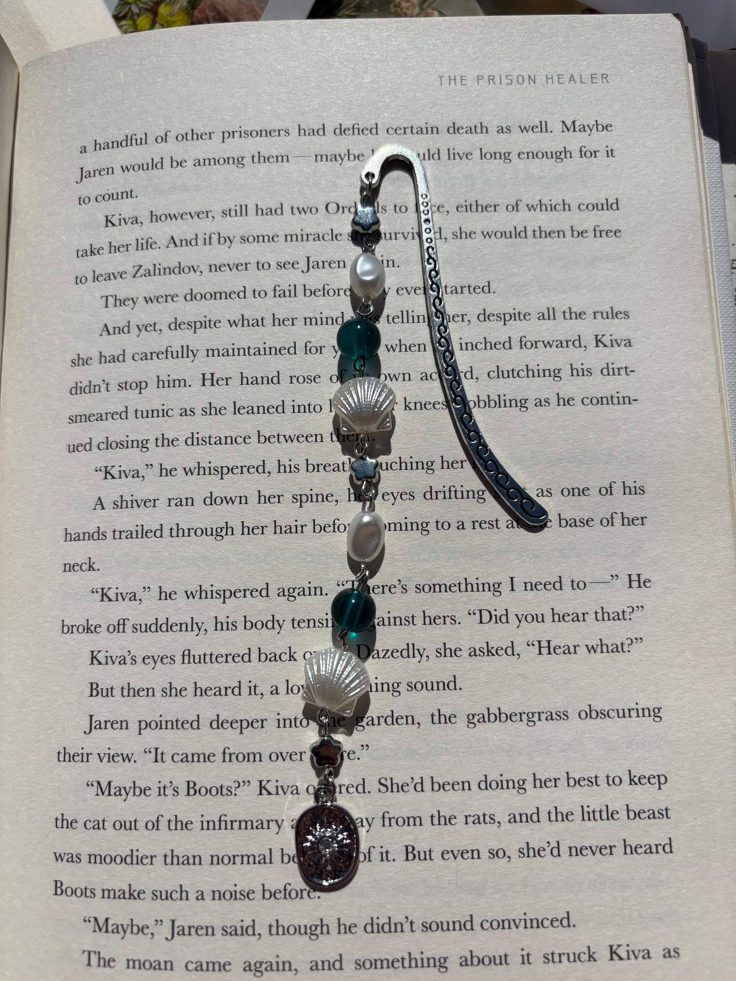 Sliver Ocean Handmade Bookmark ( COVE )