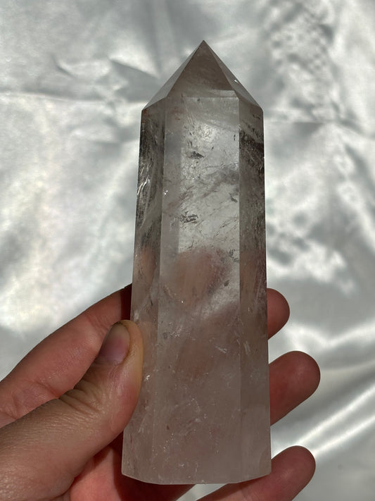 Clear Quartz Tower