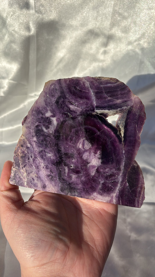 Purple Fluorite Slab