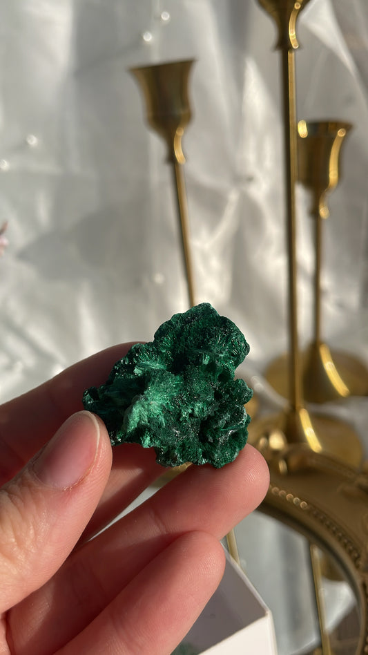 Fibrous Malachite