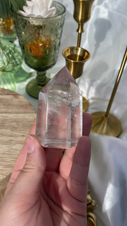 Clear Quartz Tower