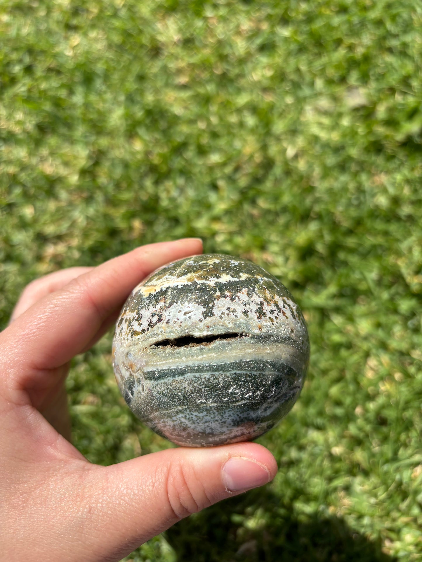 Ocean Jasper Sphere