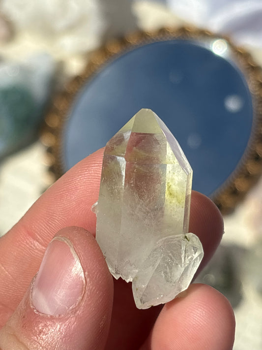 Epidote And Quartz Piece