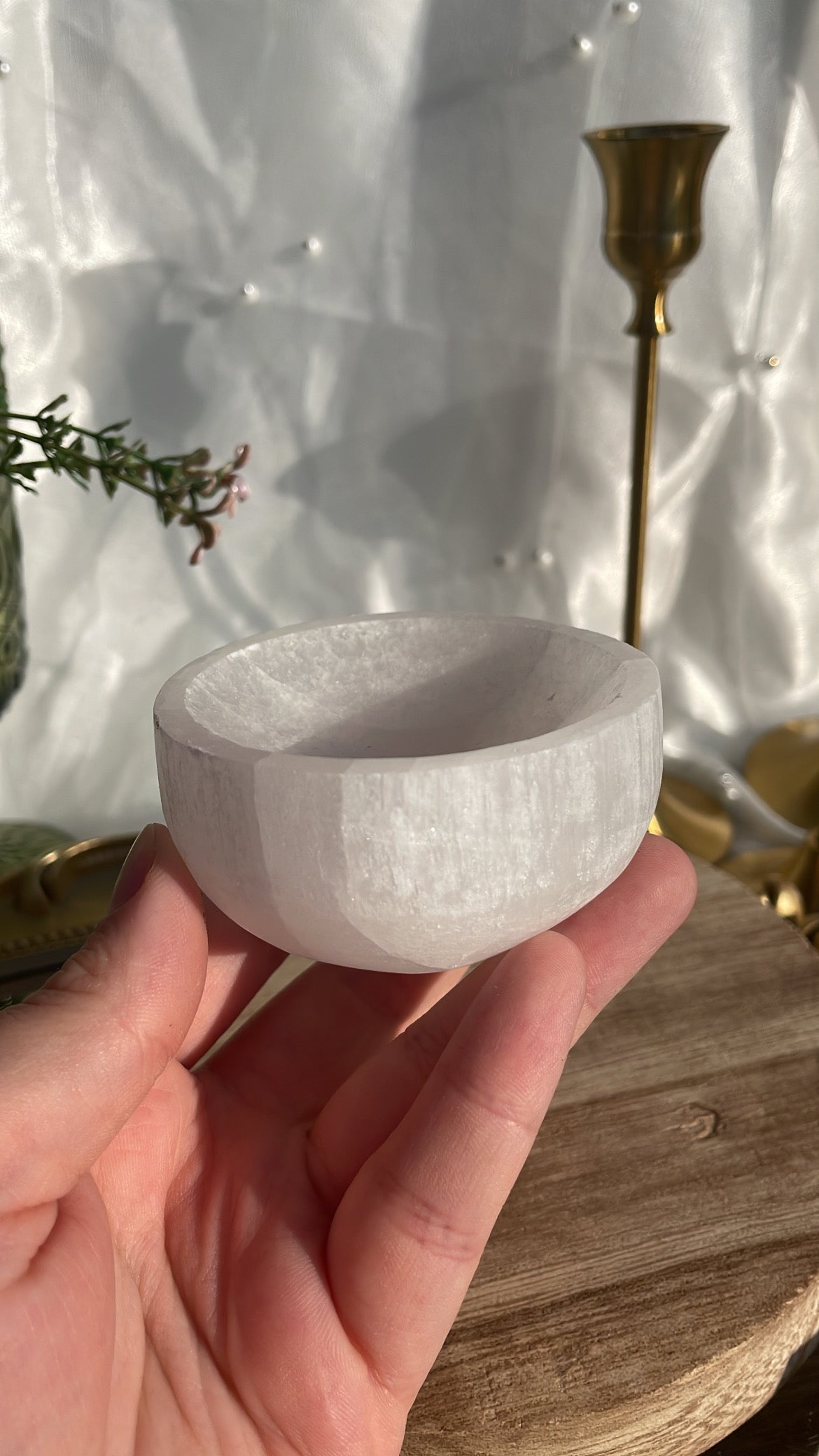 Selenite Small Bowls