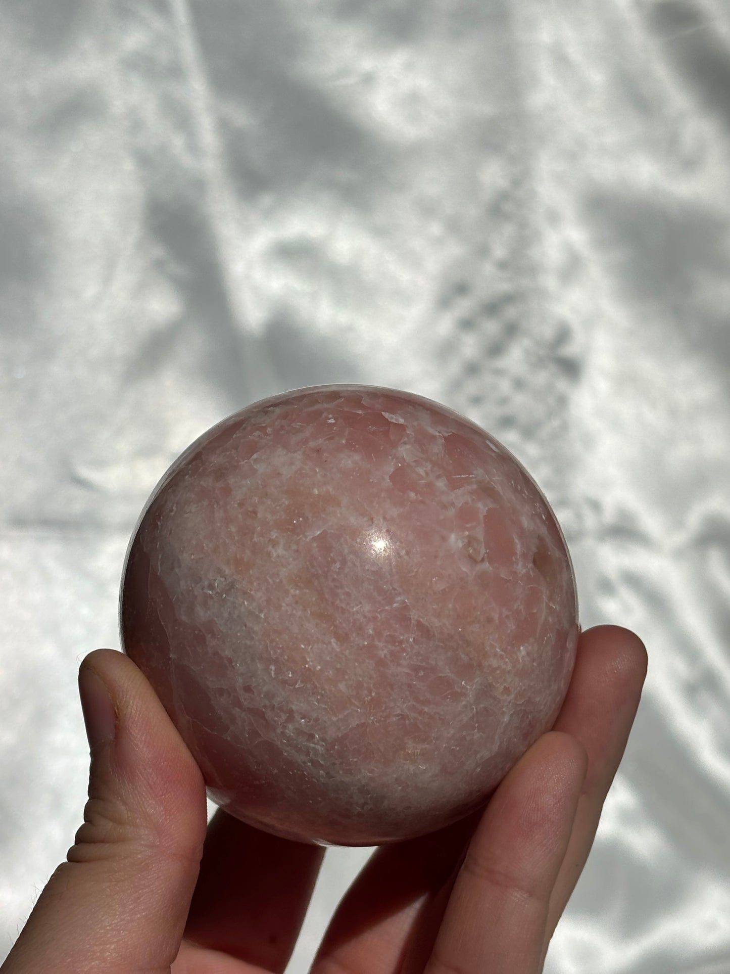 Pink Opal Sphere 438g