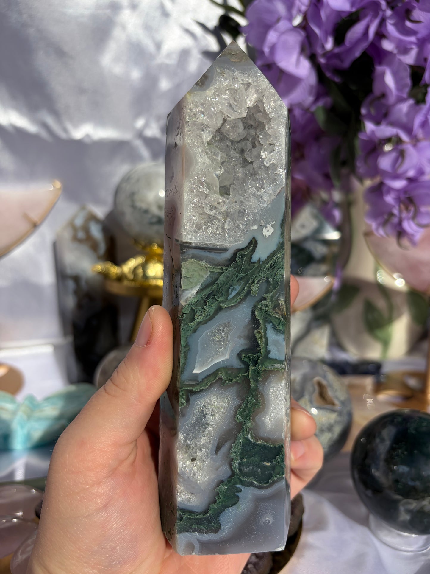 Moss Agate Tower