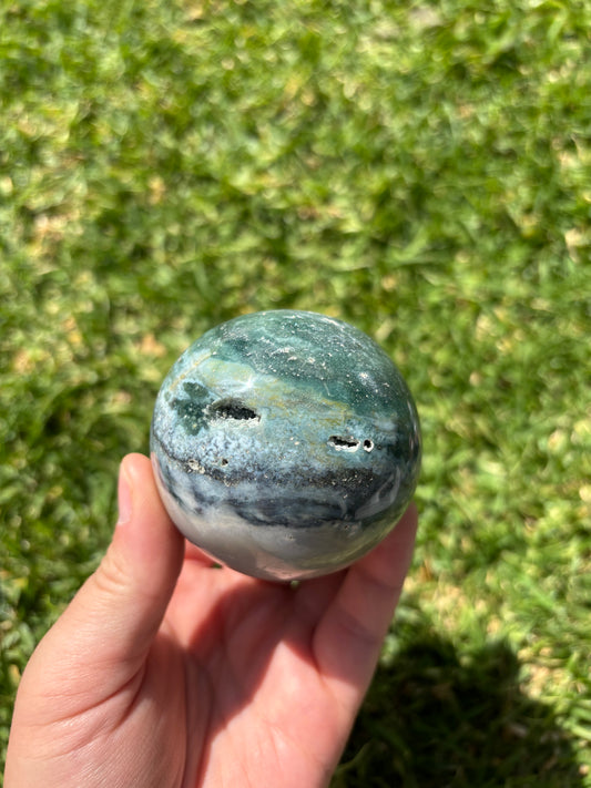 Ocean Jasper Sphere