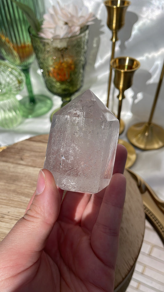 Clear Quartz Tower