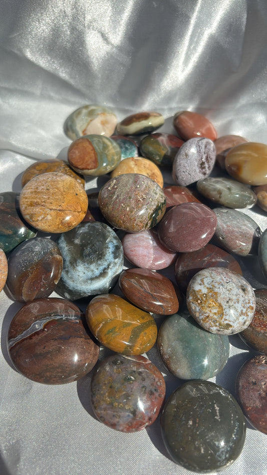 Ocean Jasper Buttons