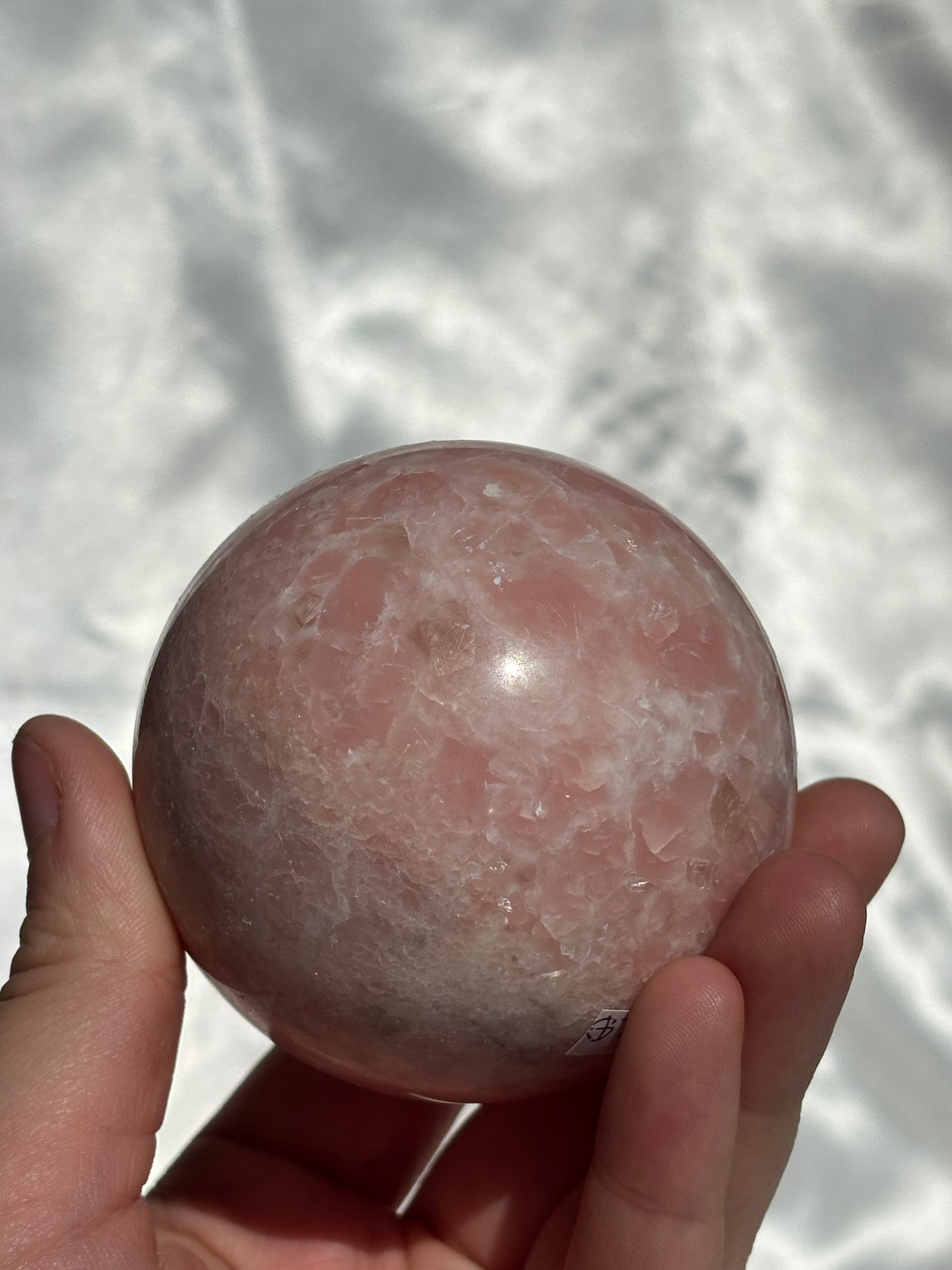 Pink Opal Sphere 438g
