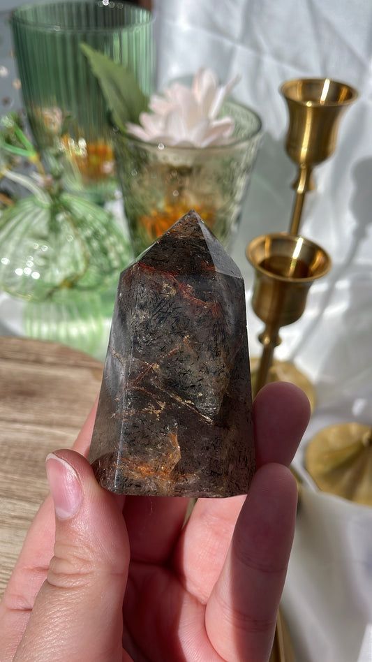 Quartz Tower Loaded With Inclusions