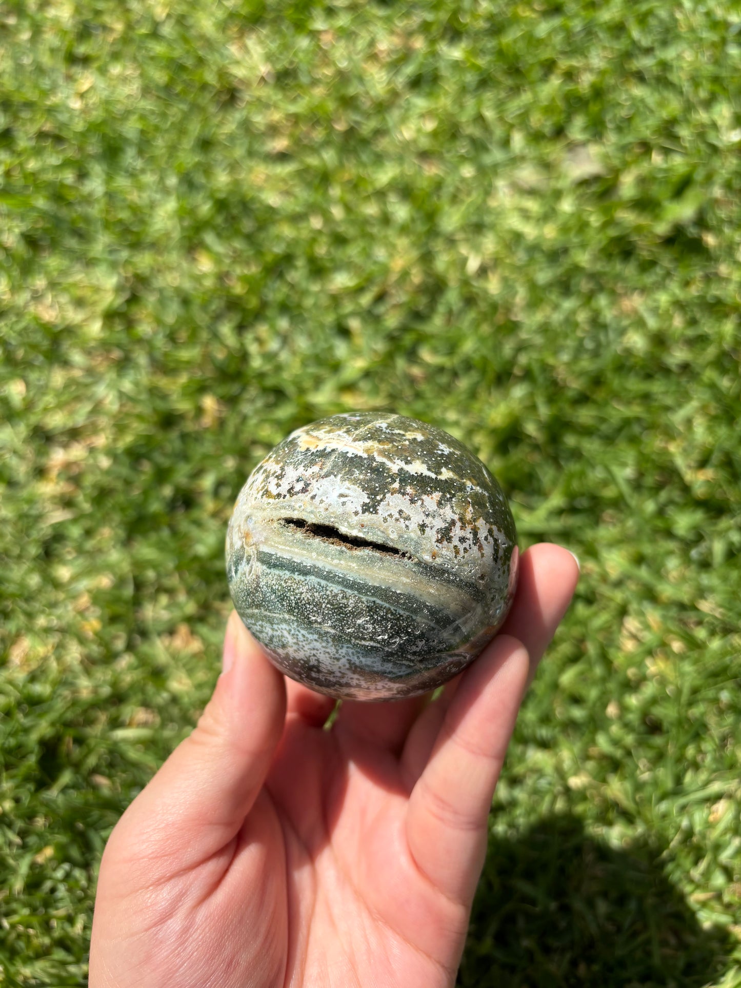 Ocean Jasper Sphere