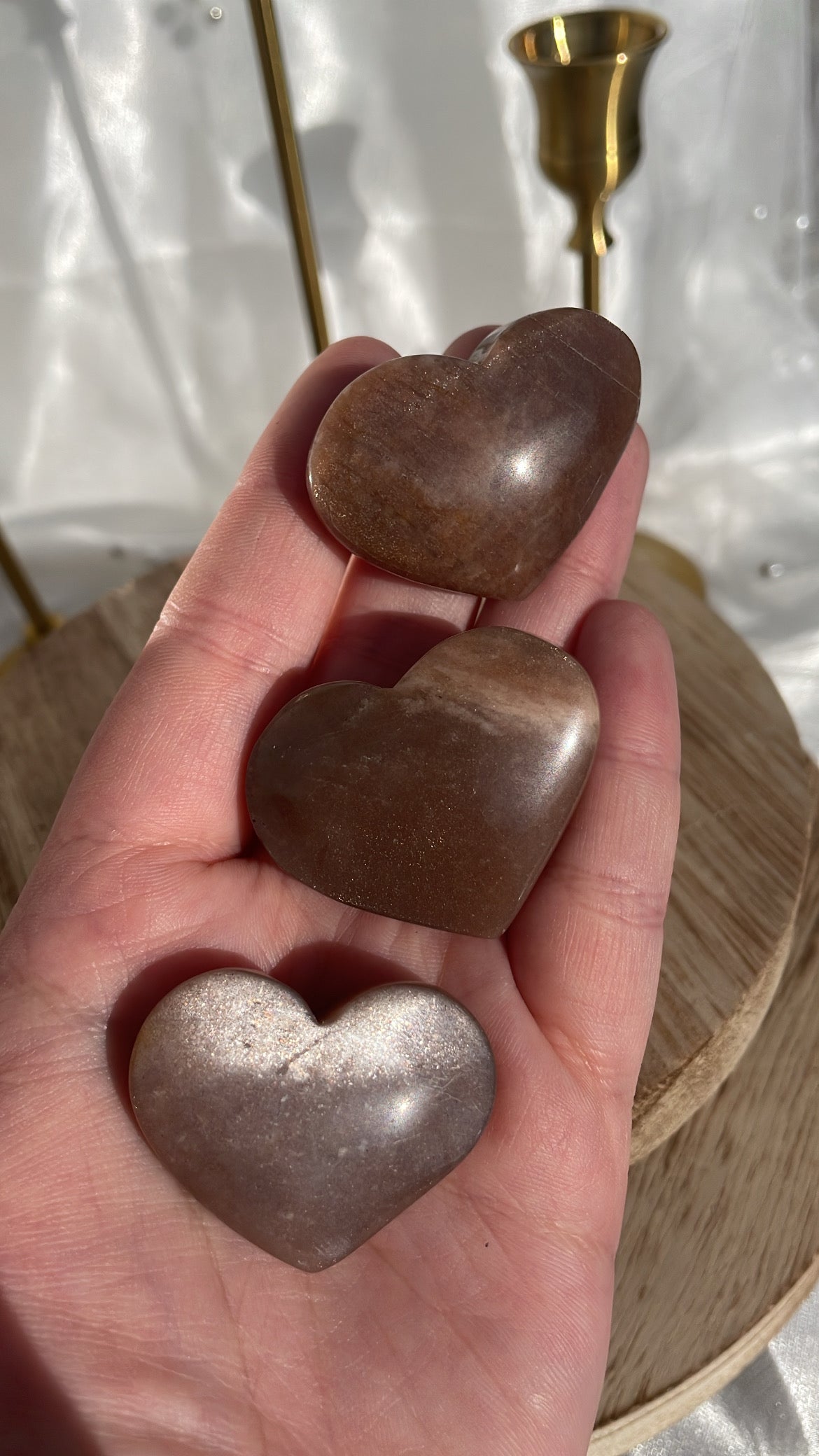 Sunstone/Moonstone Hearts