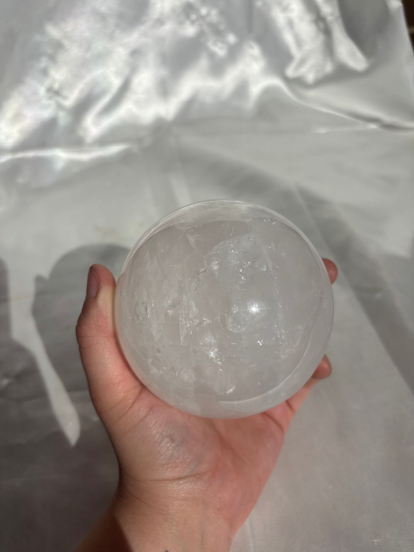 Milky Quartz Sphere 1kg