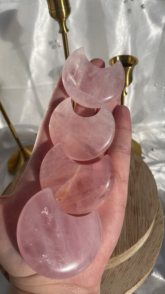 Rose Quartz Moons