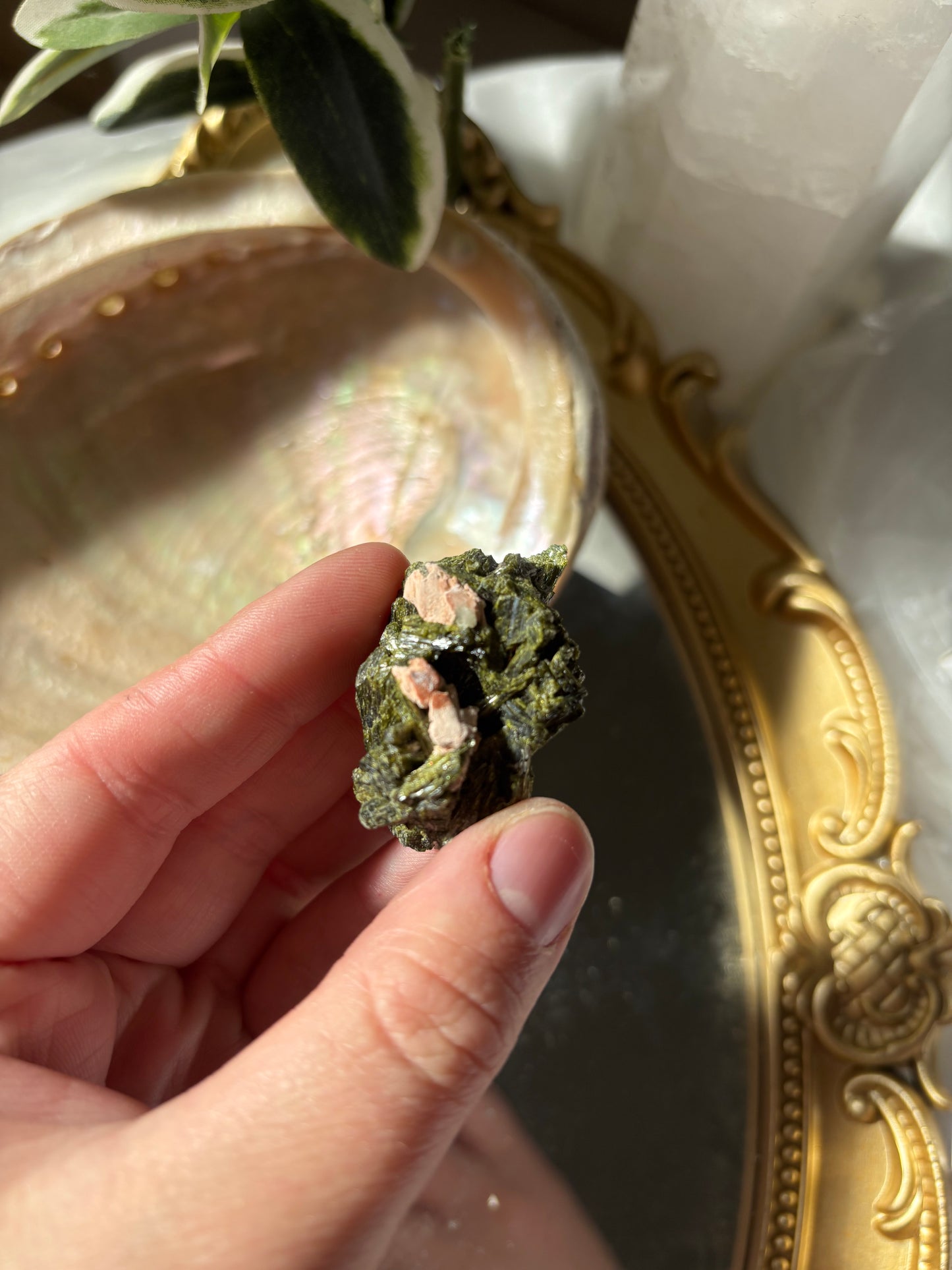 Epidote Specimen Piece