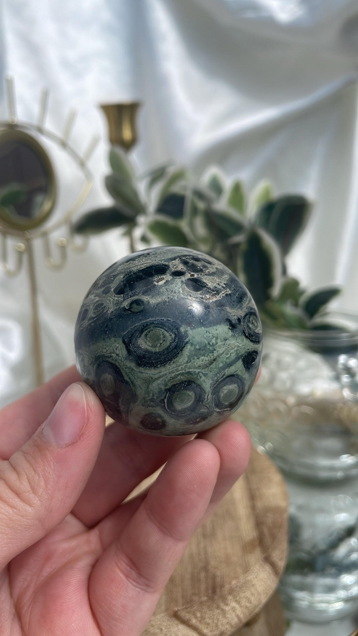 Kambaba Jasper Sphere