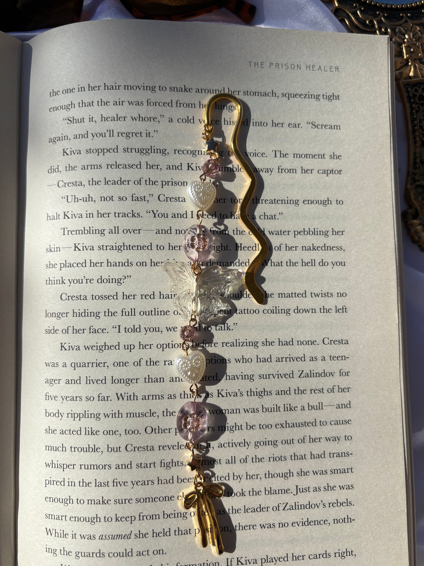 Gold Butterfly Bookmark (MIRA)