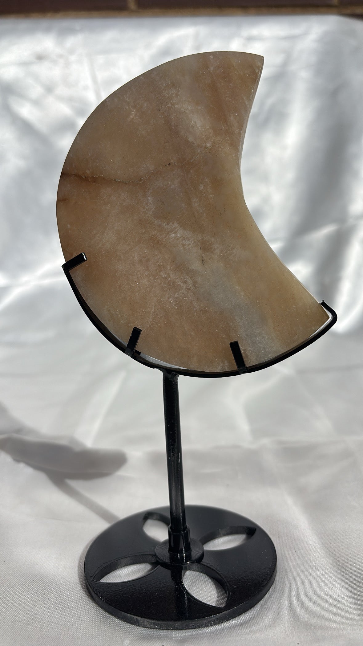 Moonstone Moon On Stand