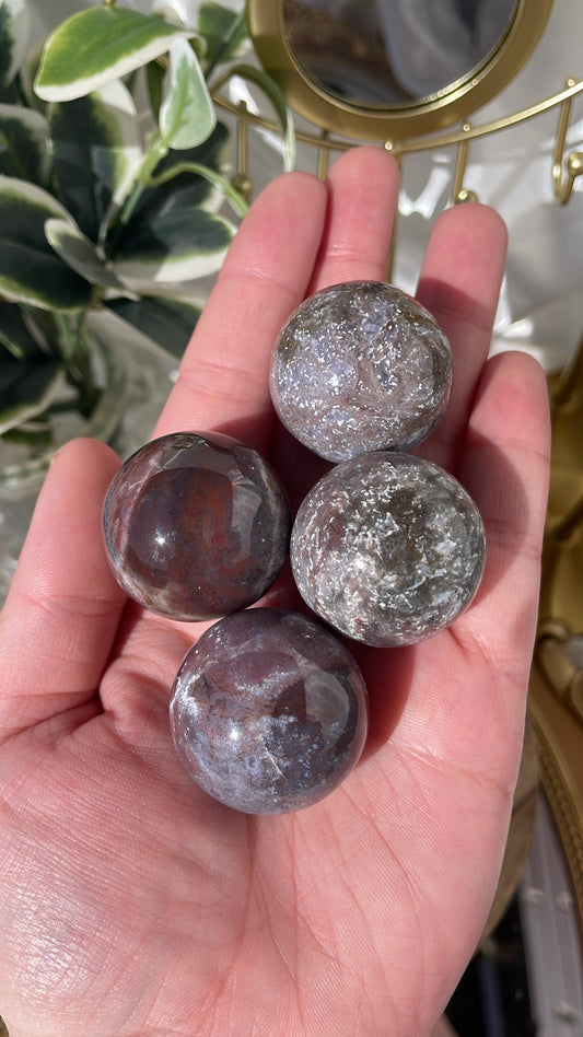 Ocean Jasper Spheres