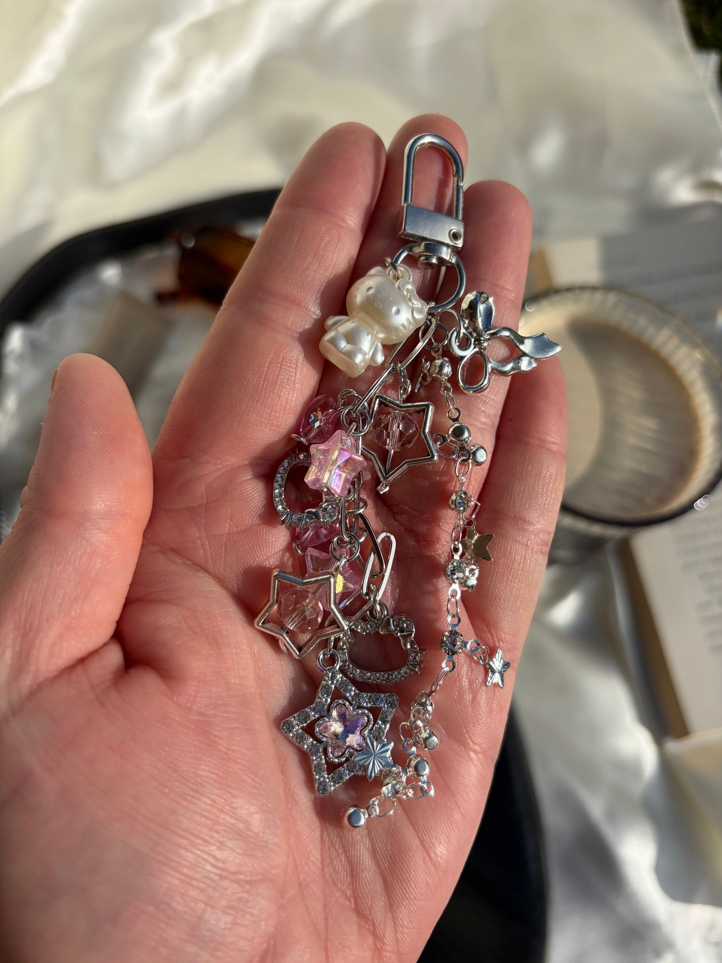 Sliver Hello Kitty Charm