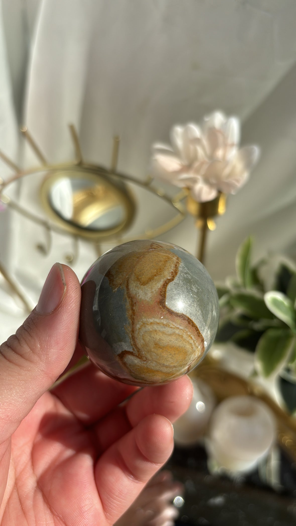 Polychrome Jasper Sphere