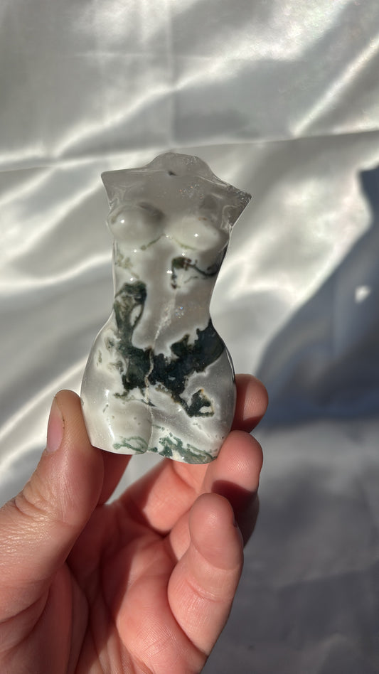 Moss Agate Lady Body
