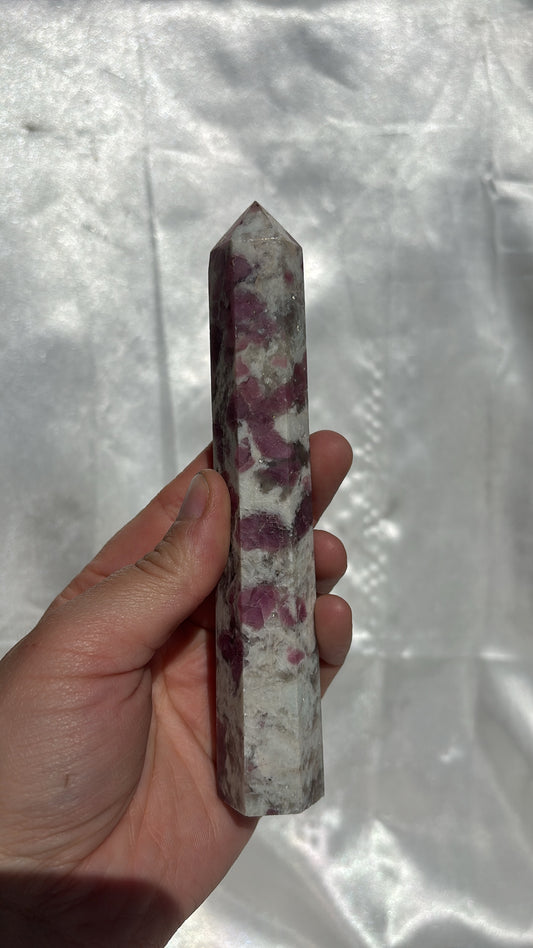 Pink Tourmaline Tower
