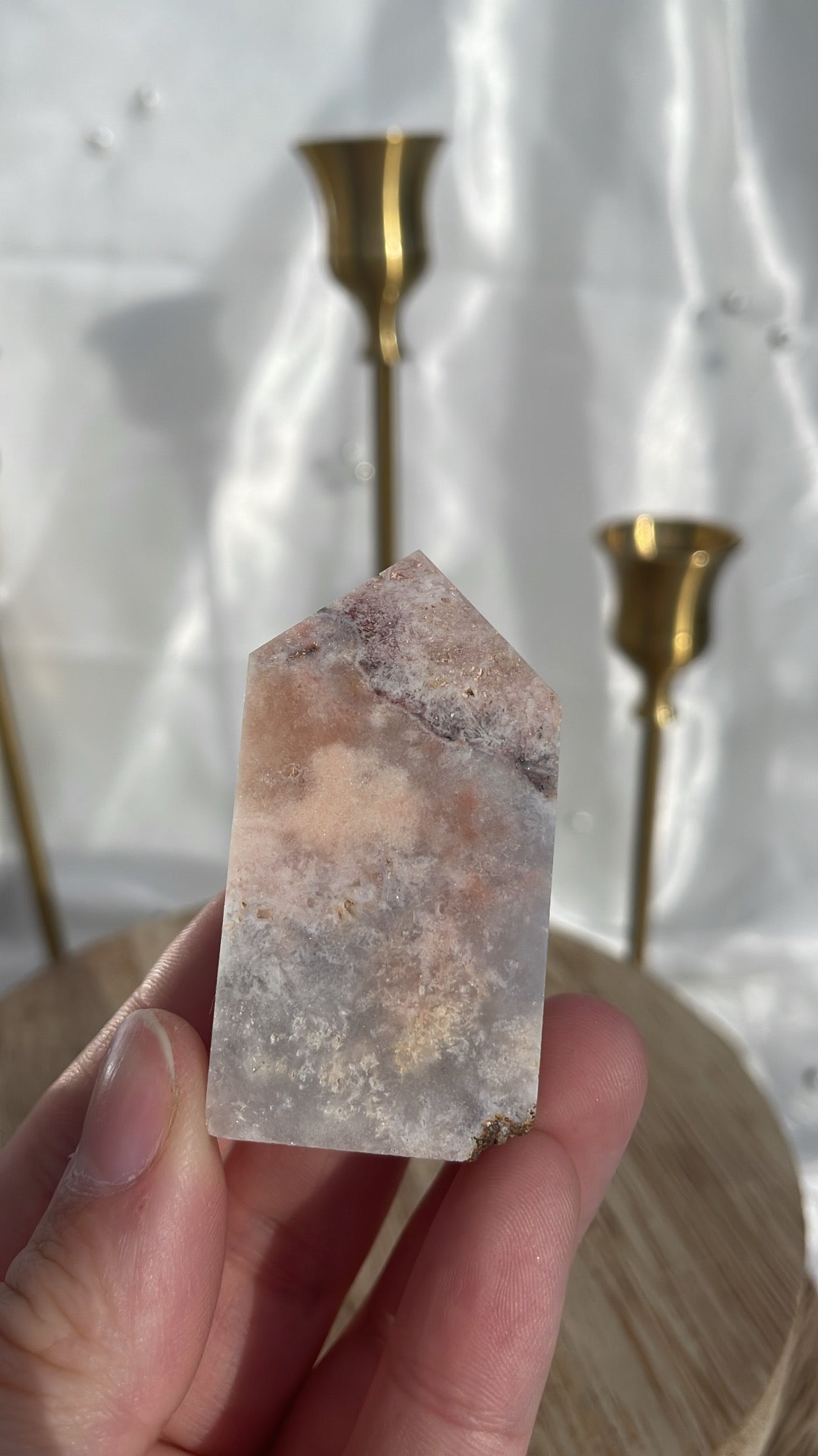 Pink Amethyst Point