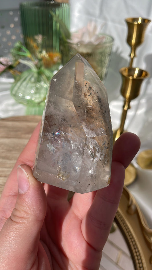 Clear Quartz With Inclusions