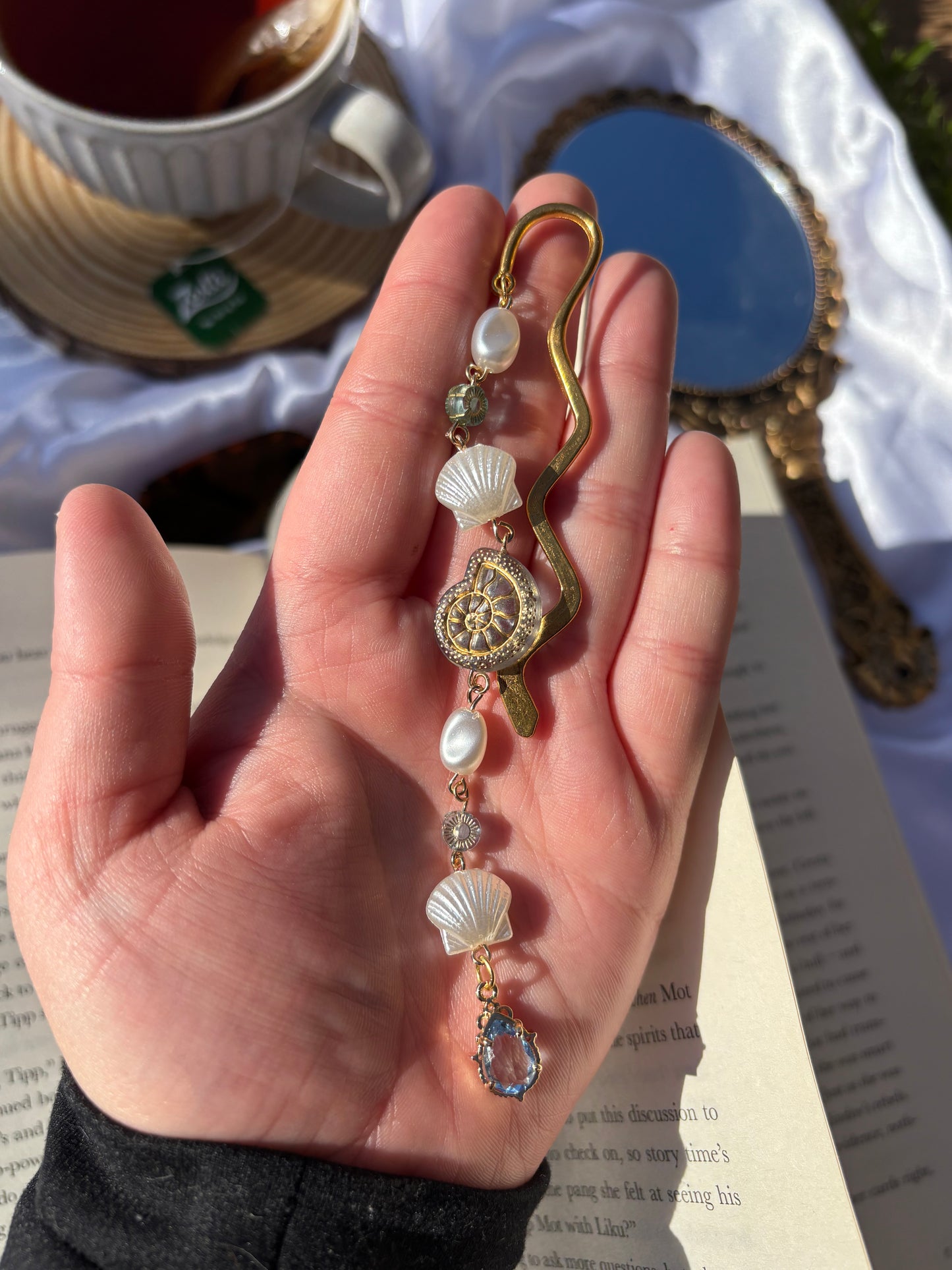 Gold Handmade Bookmark (SELENE)