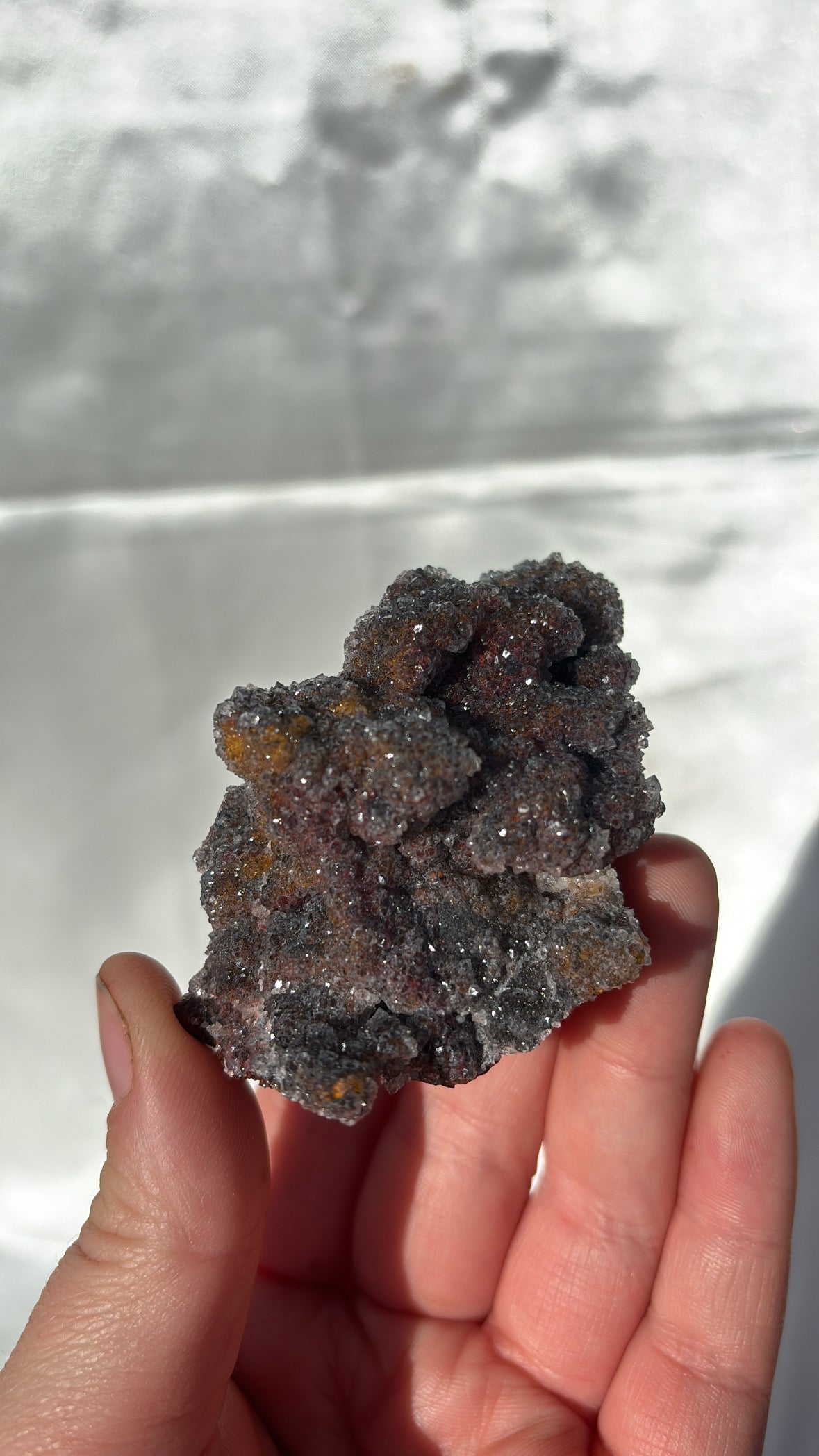 Manganese Quartz Cluster